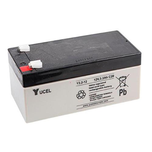 Batterie plomb AGM YUCEL Y3.2-12 12V 3.2Ah F4.8 photo du produit 1 L