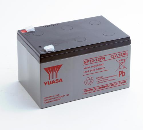 Batterie plomb AGM YUASA NP12-12FR 12V 12Ah F6.35 photo du produit 2 L