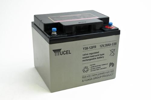 Batterie plomb AGM YUCEL Y38-12IFR 12V 38Ah M5-F photo du produit 1 L