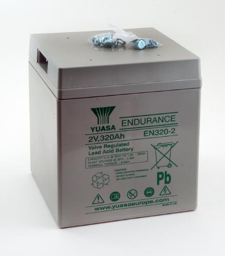 Batterie plomb AGM YUASA EN320-2 2V 320Ah M8-F photo du produit 5 L