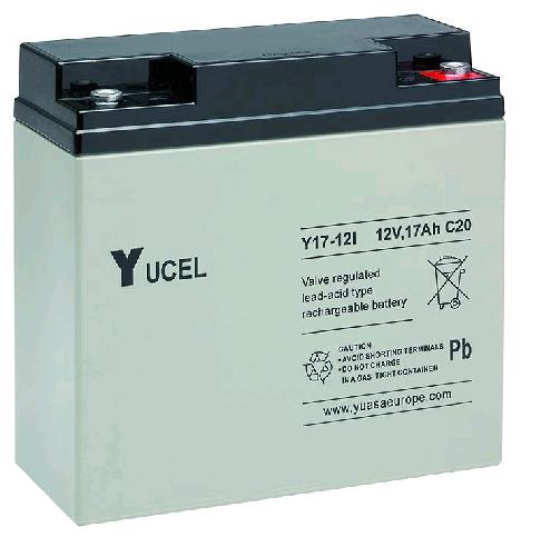 Batterie plomb AGM YUCEL Y17-12I 12V 17Ah M5-F photo du produit 1 L