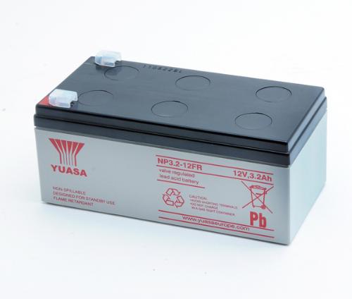 Batterie plomb AGM YUASA NP3.2-12FR 12V 3.2Ah photo du produit 2 L