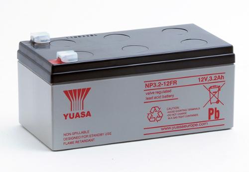 Batterie plomb AGM YUASA NP3.2-12FR 12V 3.2Ah photo du produit 3 L