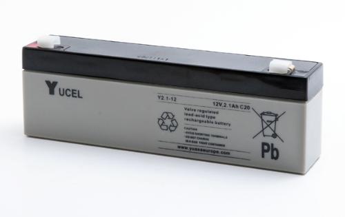 Batterie plomb AGM YUCEL Y2.1-12 12V 2.1Ah F4.8 photo du produit 2 L