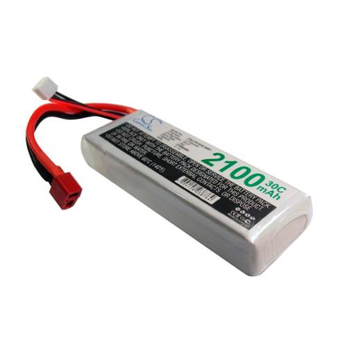 Batterie Li-Po LiPo 30C 3S1P 11.1V 2100mAh photo du produit 2 L