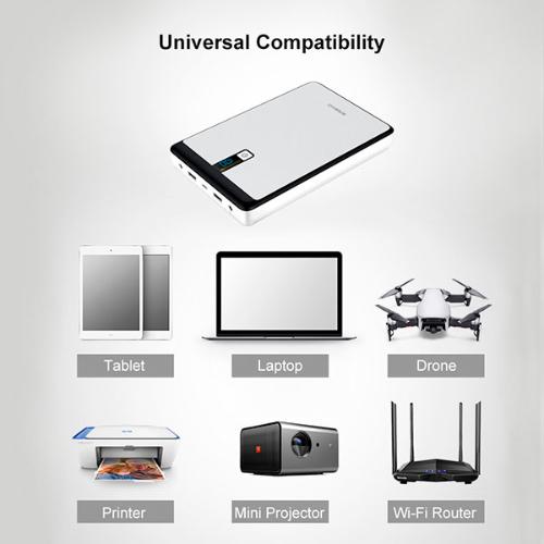 Batterie externe universelle 30 000mAh - Compatible ordinateurs portables photo du produit 6 L