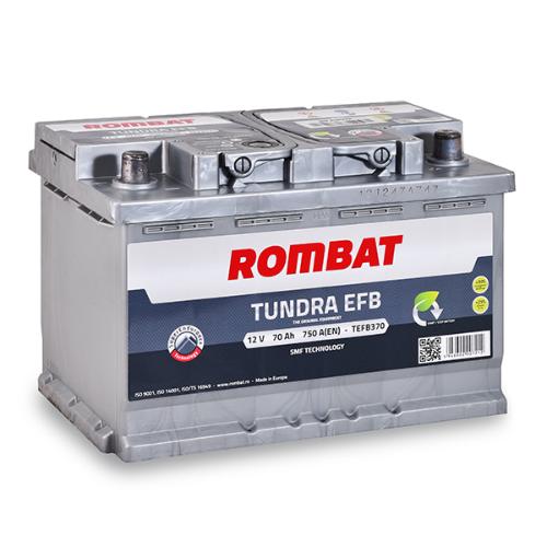 Batterie voiture Rombat Tundra EFB TEFB370 12V 70Ah 750A photo du produit 1 L
