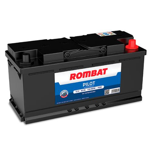 Batterie voiture Rombat Pilot P595 12V 95Ah 750A photo du produit 1 L