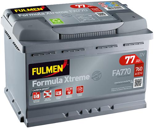 Batterie voiture FULMEN Formula Xtreme FA770 12V 77Ah 760A product photo 1 L