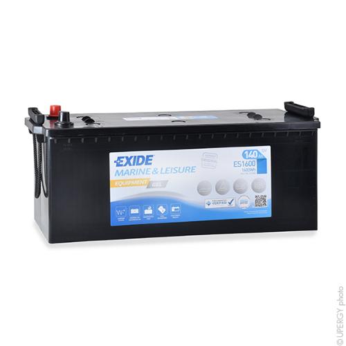 Batterie plomb etanche gel EXIDE Equipment GEL ES1600 (1600Wh) 12V 140Ah Auto photo du produit 1 L