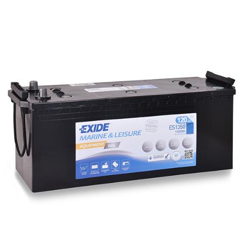 Batterie plomb etanche gel EXIDE Equipment GEL ES1350 (1350Wh) 12V 120Ah Auto photo du produit 1 L