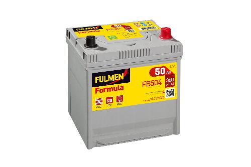Batterie voiture FULMEN Formula FB504 12V 50Ah 360A photo du produit 1 L