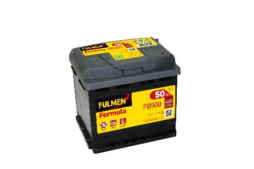 Batterie voiture FULMEN Formula FB500 12V 50Ah 450A photo du produit 1 L