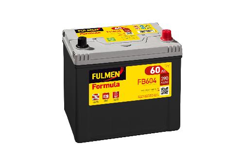 Batterie voiture FULMEN Formula FB604 12V 60Ah 390A photo du produit 1 L