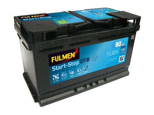 Batterie voiture Fulmen Start-Stop EFB FL800 12V 80Ah 720A photo du produit 1 L