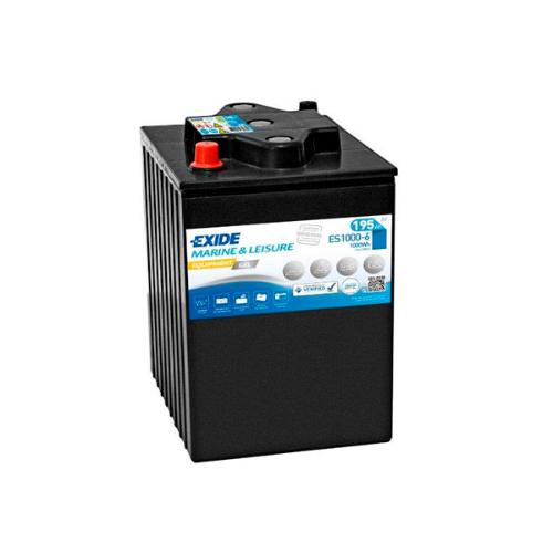 Batterie plomb etanche gel EXIDE Equipment GEL ES1000-6 (1000Wh) 6V 195Ah Auto photo du produit 1 L