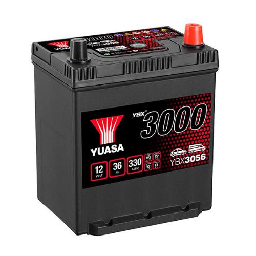 Batterie voiture Yuasa YBX3056 12V 36Ah photo du produit 1 L