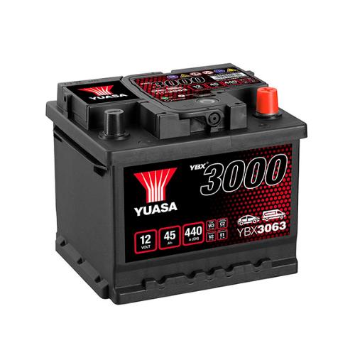 Batterie voiture Yuasa YBX3063 12V 45Ah 440A photo du produit 1 L