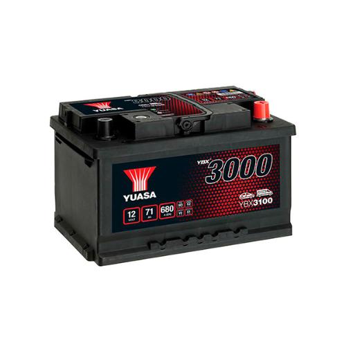 Batterie voiture Yuasa YBX3100 12V 71Ah 680A photo du produit 1 L