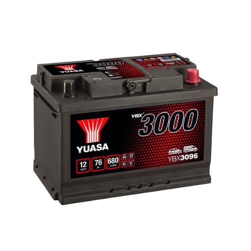 Batterie voiture Yuasa YBX3096 12V 76Ah 680A photo du produit 1 L