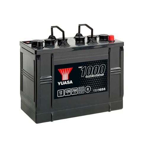 Batterie camion Yuasa YBX1655 12V 126Ah 750A photo du produit 1 L
