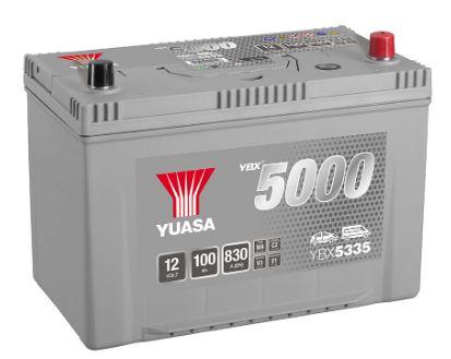 Batterie voiture Yuasa YBX5335 12V 100Ah 830A photo du produit 1 L