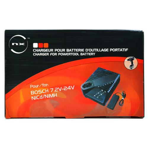 Chargeur pour batterie Bosch AL60DV1419 7.2V - 24V NiCD / NiMH photo du produit 5 L