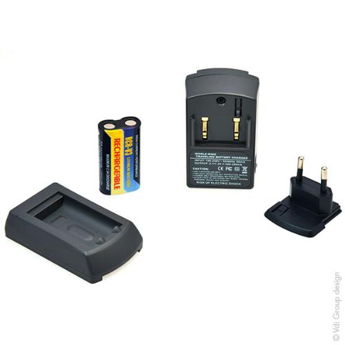 Batterie + Chargeur vidéo CR-V3 rechargeable photo du produit 1 L