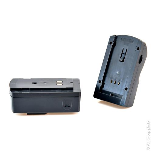Chargeur pour 2 batteries CR123 (prise EU+UK) photo du produit 4 L