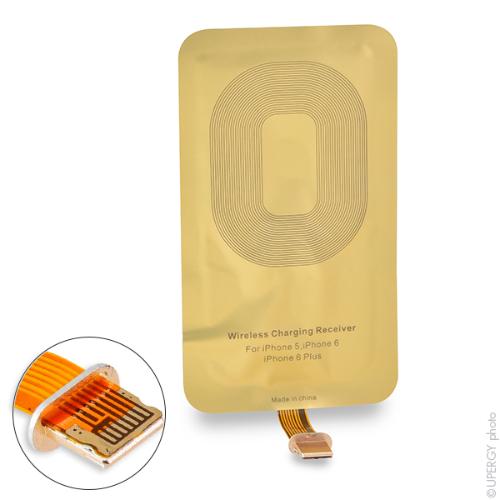 Convertisseur de charge en sans fil Qi pour iPhone photo du produit 1 L