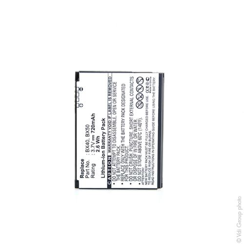 Batterie téléphone portable pour Motorola 3.7V 720mAh photo du produit 2 L