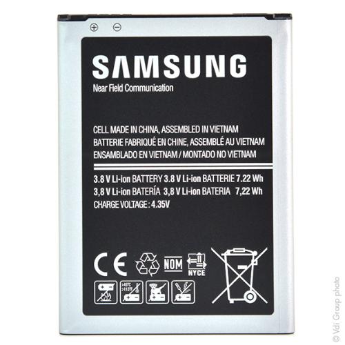 Batterie téléphone portable pour Samsung 3.8V 1900mAh photo du produit 1 L