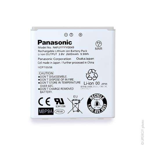 Batterie téléphone portable pour Panasonic 3.8V 2600mAh photo du produit 3 L