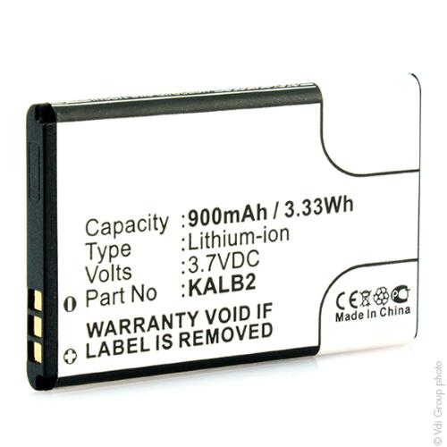 Batterie téléphone portable pour Olympia 3.7V 900mAh photo du produit 3 L