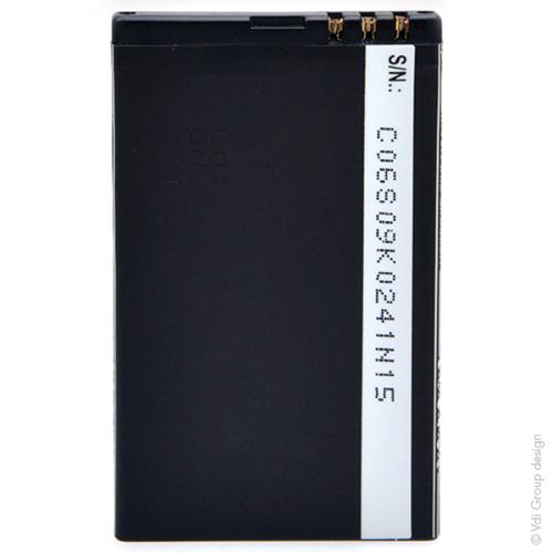 Batterie téléphone portable pour Nokia 3.7V 1000mAh photo du produit 3 L
