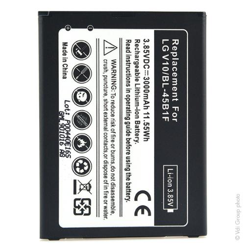 Batterie téléphone portable pour LG 3.85V 3000mAh photo du produit 1 L