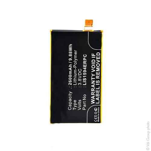 Batterie téléphone portable pour Sony 3.8V 2600mAh photo du produit 1 L