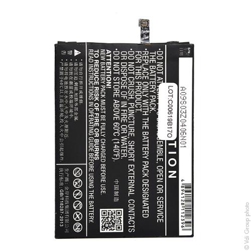 Batterie téléphone portable pour Lenovo 3.8V 3200mAh photo du produit 2 L