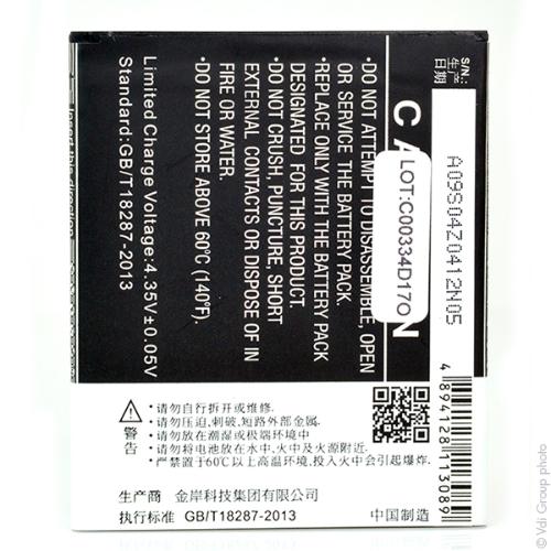 Batterie téléphone portable pour Lenovo 3.8V 2700mAh photo du produit 2 L