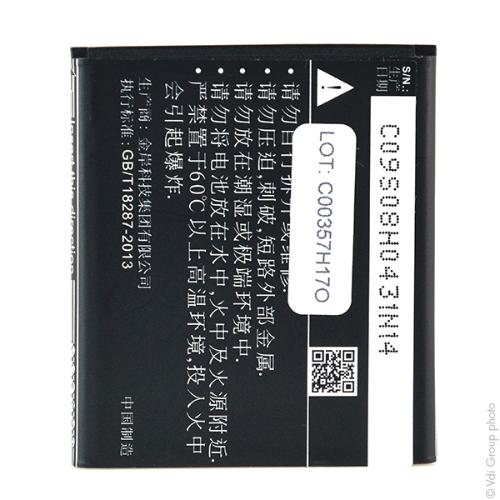 Batterie téléphone portable pour Lenovo 3.7V 1350mAh photo du produit 2 L