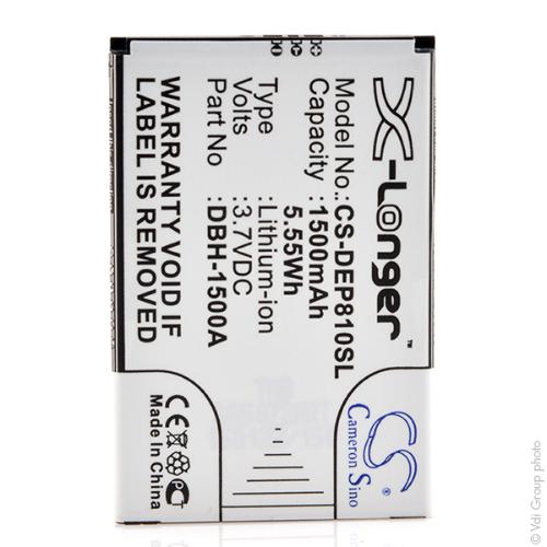 Batterie téléphone portable pour Doro 3.7V 1500mAh photo du produit 1 L