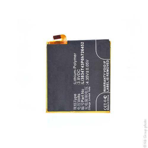 Batterie téléphone portable pour ZTE 3.8V 3400mAh photo du produit 1 L