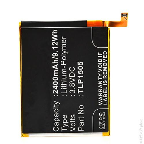 Batterie téléphone portable pour Wiko 3.8V 2400mAh photo du produit 1 L