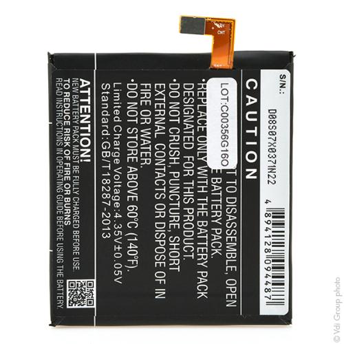 Batterie téléphone portable pour Sony Ericsson 3.8V 2500mAh photo du produit 2 L
