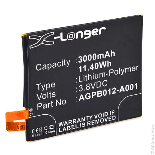 Batterie téléphone portable pour Sony 3.8V 3000mAh photo du produit 3 L