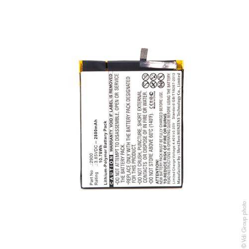 Batterie téléphone portable pour BQ 3.85V 2800mAh photo du produit 1 L