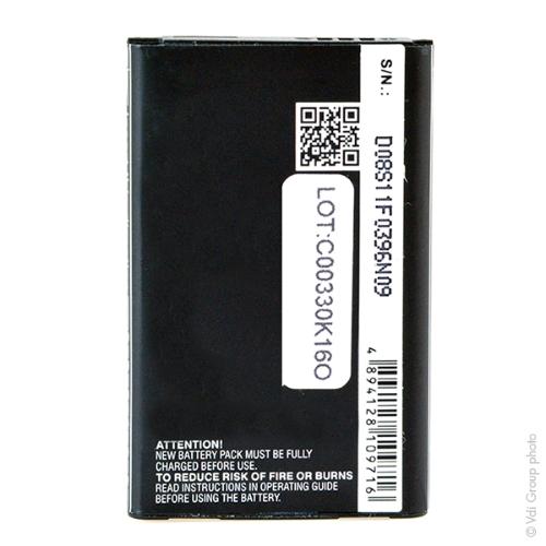 Batterie téléphone portable pour Samsung 3.7V 1200mAh photo du produit 2 L