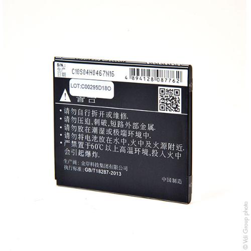 Batterie téléphone portable pour Lenovo 3.8V 2000mAh photo du produit 2 L