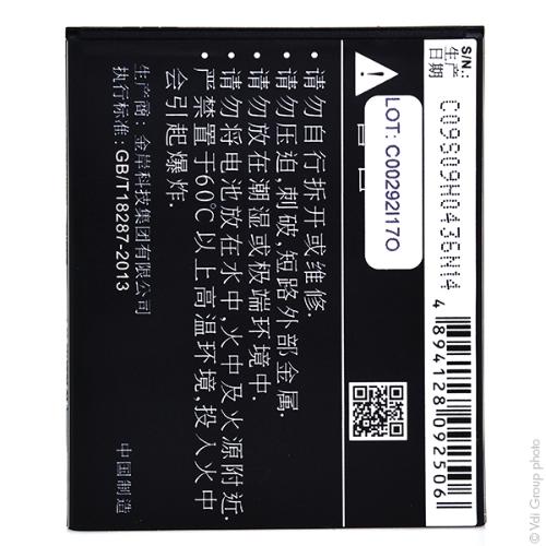 Batterie téléphone portable pour Lenovo 3.7V 2100mAh photo du produit 2 L