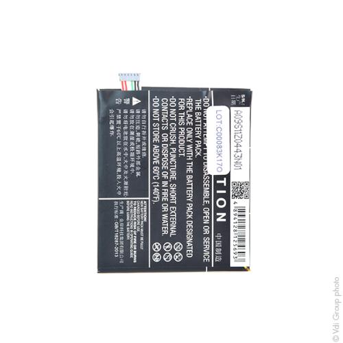 Batterie téléphone portable pour HTC 3.85V 2200mAh photo du produit 2 L